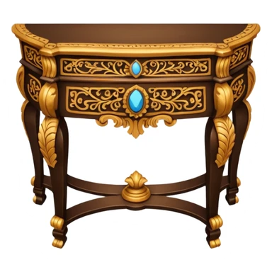 birdseye view console table sticker
