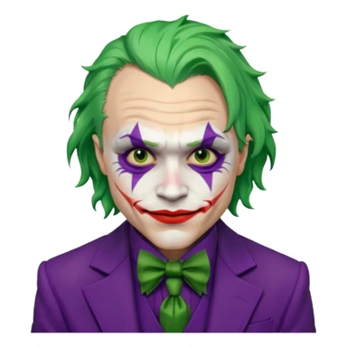heath ledger joker sticker