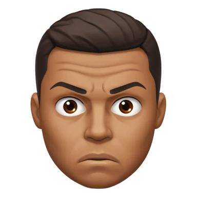 Ronaldo énervé sticker