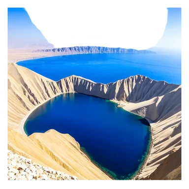 یک آهو با پشم های فرفری که نشسته  و یک پاپیون روی سر داره sticker