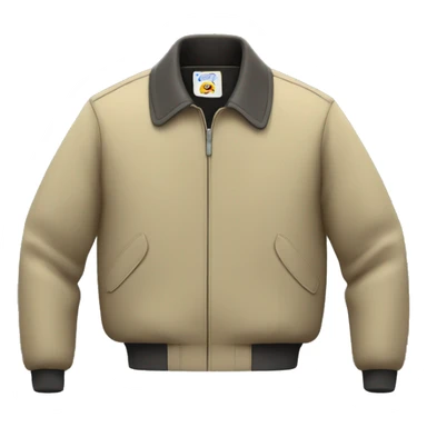 Casual men's harrington style jacket sticker