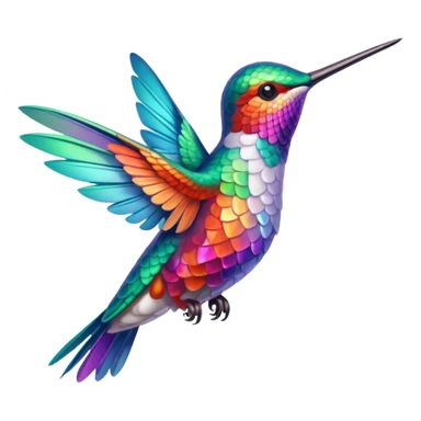 Hummingbirds sticker