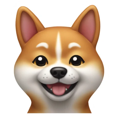 Shiba Inu lucky cat  sticker