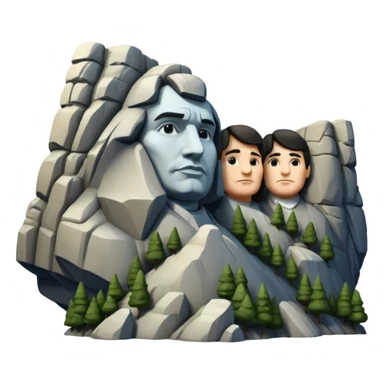 Mount Rushmore sticker