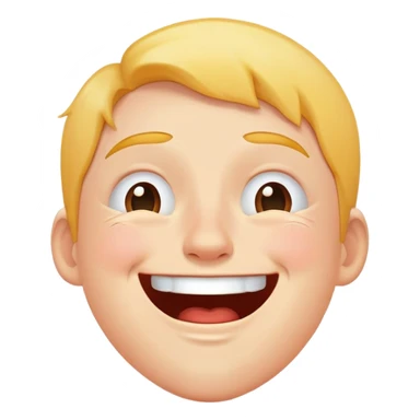 stressed laughing  sticker