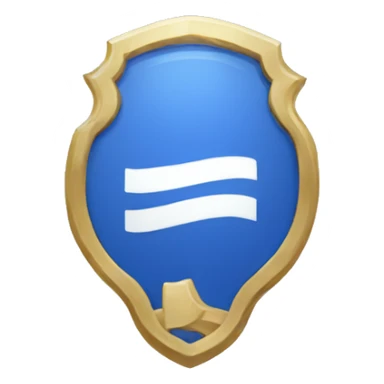 Badge bleu Facebook  sticker