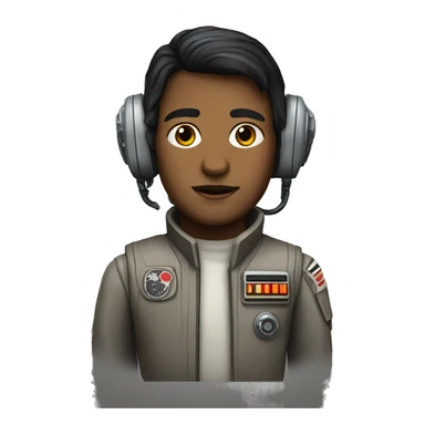 x wing pilot from star wars sticker