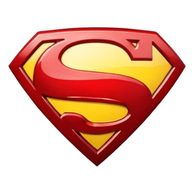 Superman logo sticker