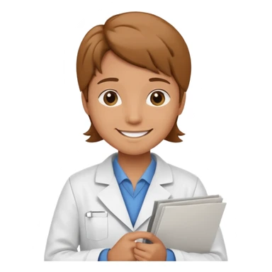 use the 3rd image, remove the face, and add some lines that would represent the text on the document sticker