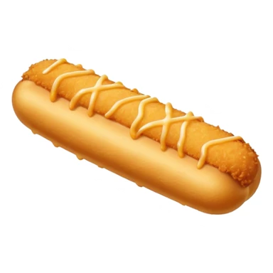A mozzarella stick sticker