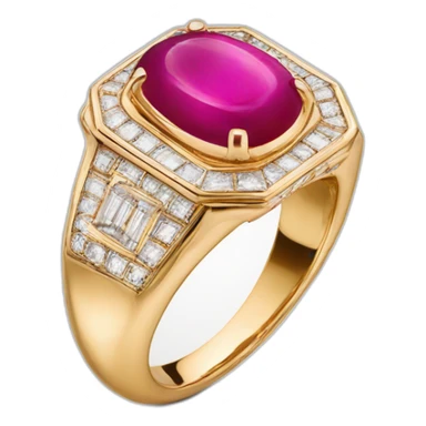 A Bulgari ring sticker