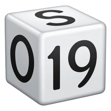 number in squre box 1 0 1 sticker