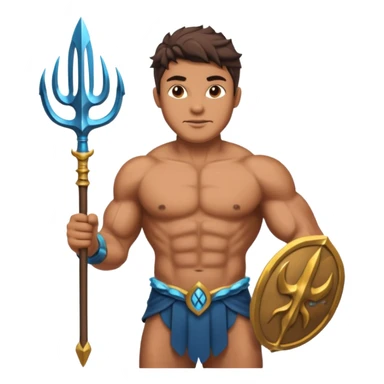 atlantis man OF THE SEA sticker