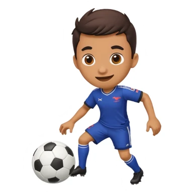 Red bull imogi for soccer match sticker