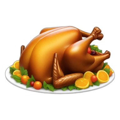 cooked turkey sticker