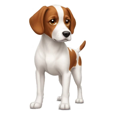Brittany Dog Breed Full Body sticker