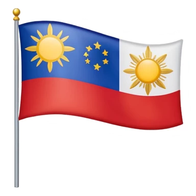 Philippines flag sticker
