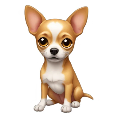 Chihuahua enfadado sticker