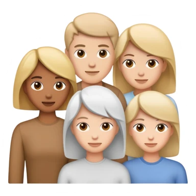 minimalist group discussion sticker