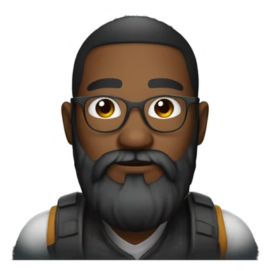 Gamer 28 years with beard black  sticker