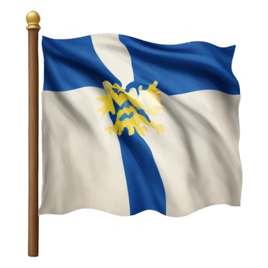 Old bosnian flag sticker