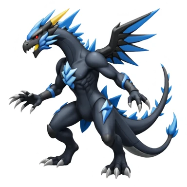 Haxorus-Zekrom-fusion (full body) sticker