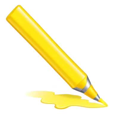 yellow highlighter that says “layla legs” sticker