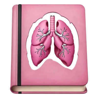 pink anatomy books sticker