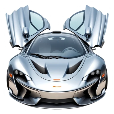 sorayama mclaren car crash deform sticker