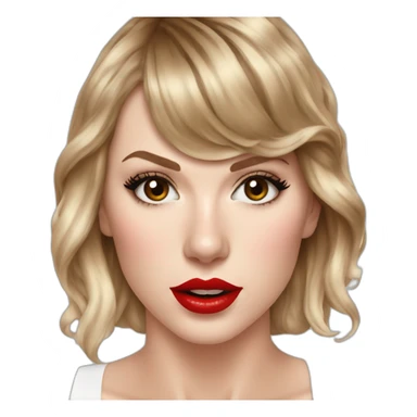 taylor-swift-selfie-milk-on-face-dripping sticker