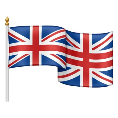 british colonial flag sticker