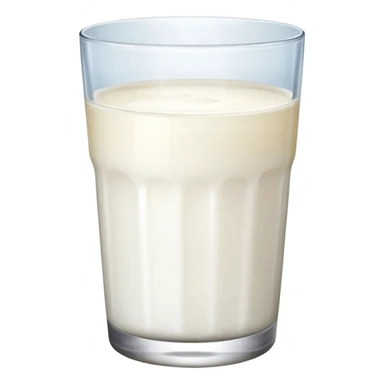a glass of milk sticker