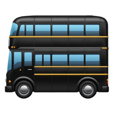 black bus 2d sticker