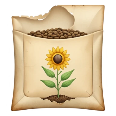 seed packet pocket sticker