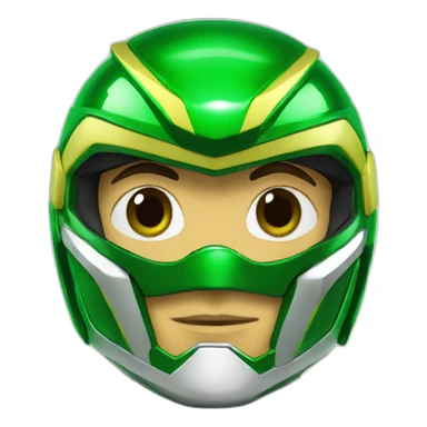 green power ranger sticker