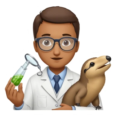 Entomologist ant eater sticker