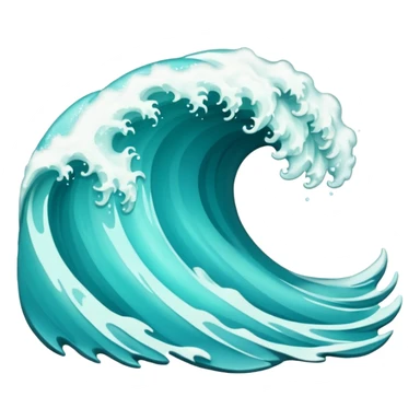 onda do mar sticker
