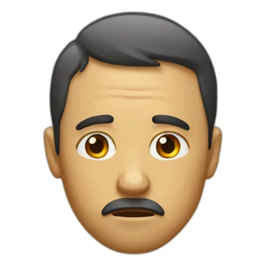 really really sad emoji sticker