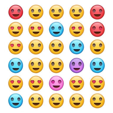 Aesthetic emoji  sticker