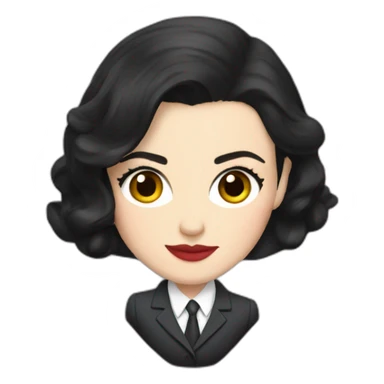 Katie McGrath in a suit  sticker