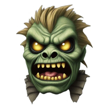 eddie monster iron maiden sticker
