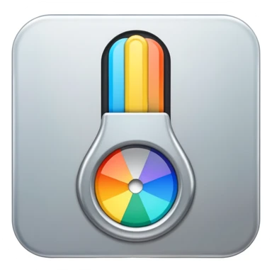 color picker tool from graphic design software sticker