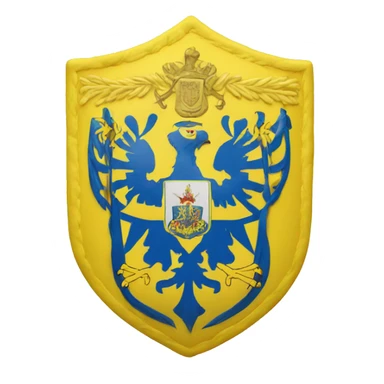 Cap with Ukraine coat of arms on it sticker