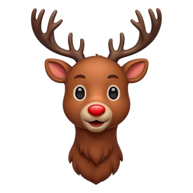 Rudolph sticker