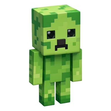A Minecraft creeper sticker
