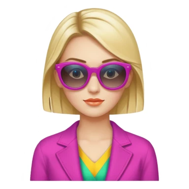 Grace Stephenson (Janet Planet) from Confidence Man sticker