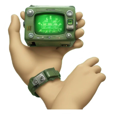 Fallout pipBoy Fallout new Vegas  sticker
