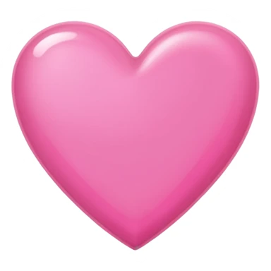 heart made with nail polish pink sticker