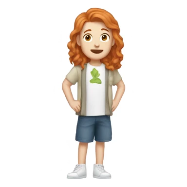 🤷🏻‍♀️ ginger  sticker