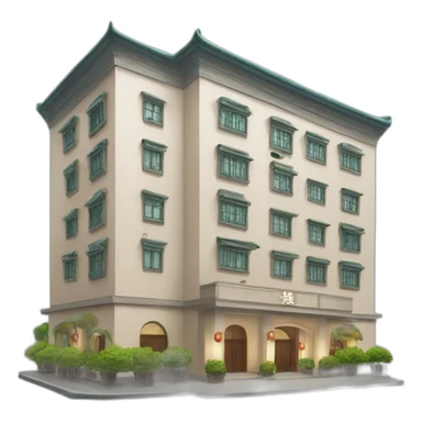 Shanghai hotel  sticker